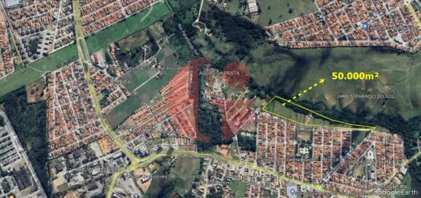 Fazenda/Sítio à venda, 50130m² no Jardim Paraíso do Sol, São José dos Campos