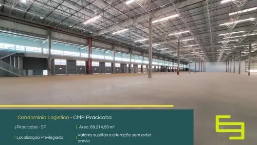Galpão/Depósito/Armazém para alugar, 69215m² no Conceição, Piracicaba