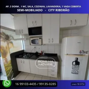 Apartamento com 2 Quartos à venda, 56m² no City Ribeirão, Ribeirão Preto