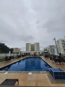 Apartamento com 2 Quartos para alugar, 58m² no Malícia (Abrantes), Camaçari