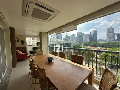 Apartamento com 3 Quartos à venda, 138m² no Santo Amaro, São Paulo