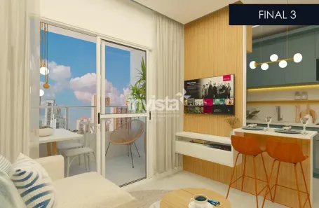 Apartamento com 1 Quarto à venda, 39m² no Aparecida, Santos