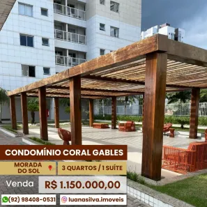 Apartamento com 3 Quartos à venda, 117m² no Aleixo, Manaus