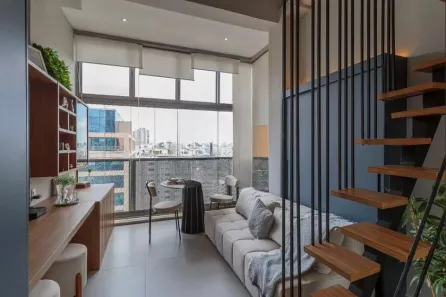 Kitnet com 1 Quarto à venda, 37m² no Moema, São Paulo
