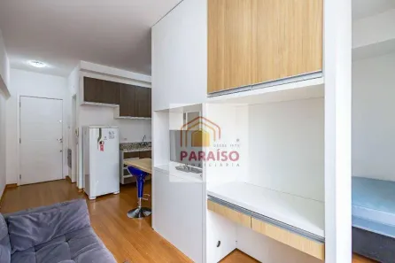 Apartamento com 1 Quarto para alugar, 32m² no Centro, Curitiba