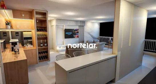 Apartamento com 2 Quartos à venda, 91m² no Vila Anastácio, São Paulo