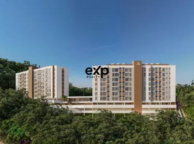 Apartamento com 1 Quarto à venda, 40m² no Valparaíso, Petrópolis