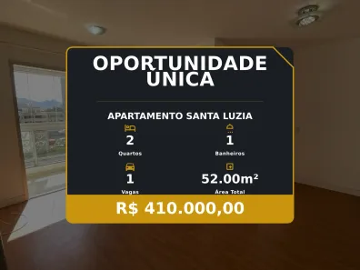 Apartamento com 2 Quartos à venda, 52m² no Santa Luzia, Serra