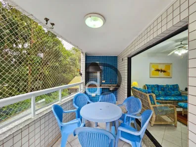 Apartamento com 3 Quartos para alugar, 100m² no Riviera, Bertioga