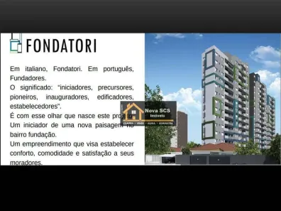 Apartamento com 2 Quartos à venda, 51m² no Fundação, São Caetano do Sul
