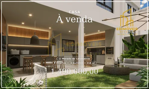 Casa com 4 Quartos à venda, 218m² no Morada de Laranjeiras, Serra