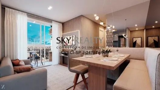 Apartamento com 2 Quartos à venda, 58m² no Campininha, São Paulo