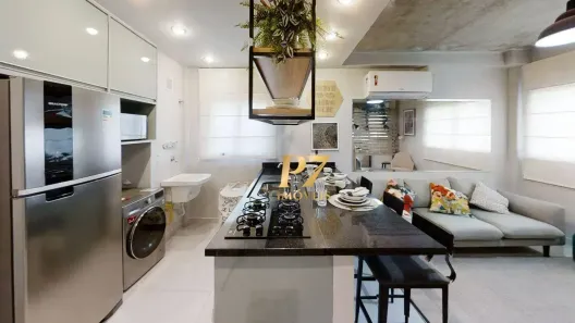 Apartamento com 2 Quartos para venda ou aluguel, 47m² no Jardim Jamaica, Santo André