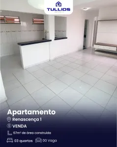 Apartamento com 2 Quartos à venda, 67m² no Renascença, São Luís
