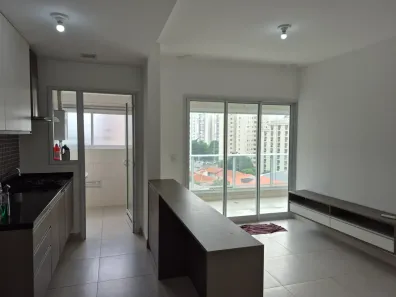 Apartamento com 1 Quarto para alugar, 45m² no Campo Belo, São Paulo