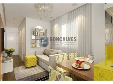 Apartamento com 2 Quartos à venda, 41m² no Vila Guarani, Santo André