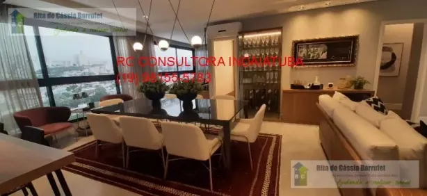 Apartamento com 3 Quartos para alugar, 165m² no Vila Castelo Branco, Indaiatuba
