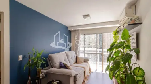 Apartamento com 1 Quarto para alugar, 48m² no Indianópolis, São Paulo
