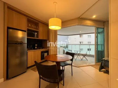 Apartamento com 1 Quarto para alugar, 46m² no Pompéia, Santos