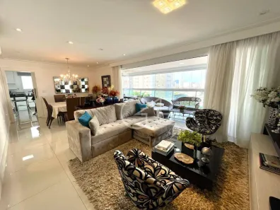 Apartamento com 3 Quartos para alugar, 191m² no Embaré, Santos