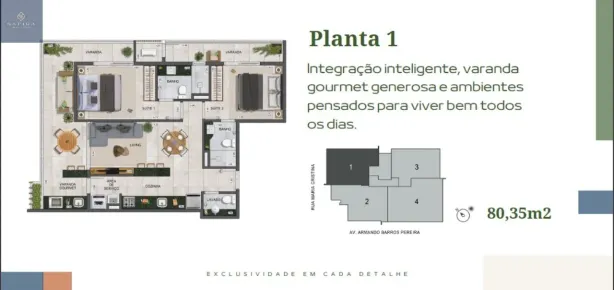 Apartamento com 2 Quartos à venda, 85m² no Praia Grande, Ubatuba
