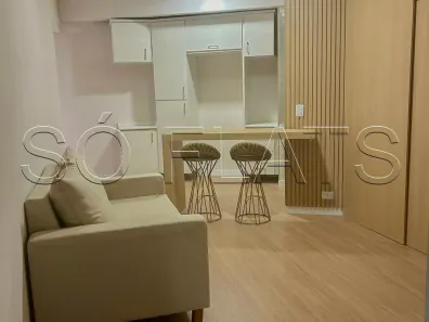Apartamento com 1 Quarto para alugar, 38m² no Indianópolis, São Paulo