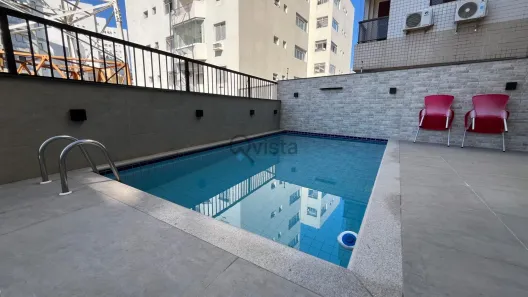 Apartamento com 1 Quarto para alugar, 55m² no Jardim Las Palmas, Guarujá