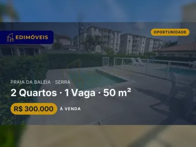 Apartamento com 2 Quartos à venda, 50m² no Praia da Baleia, Serra