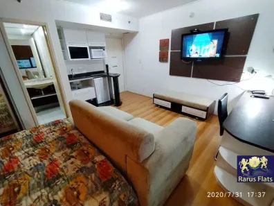 Flat com 1 Quarto para alugar, 30m² no Indianópolis, São Paulo