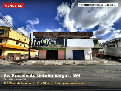 Sala Comercial à venda, 418m² no Serraria, Maceió