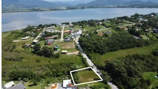 Lote/Terreno à venda, 626m² no Ibiraquera, Imbituba