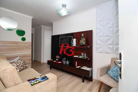Sala Comercial para alugar, 20m² no Gonzaga, Santos
