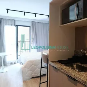 Apartamento com 1 Quarto para alugar, 26m² no Pinheiros, São Paulo