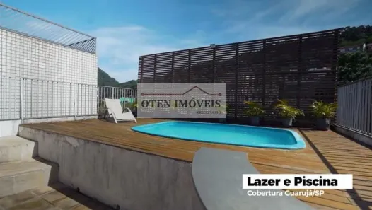 Cobertura com 3 Quartos à venda, 181m² no Enseada, Guarujá
