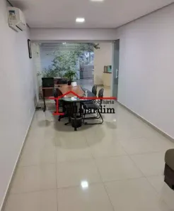 Sala Comercial para alugar, 84m² no Vila Bastos, Santo André