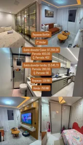 Apartamento com 2 Quartos à venda, 44m² no Natal, Camaçari