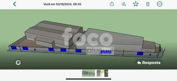 Galpão/Depósito/Armazém para alugar, 2050m² no Loteamento Empresarial Taiaman, Uberlândia