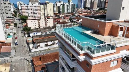 Apartamento com 2 Quartos à venda, 54m² no Guilhermina, Praia Grande