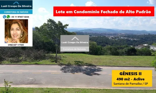 Lote/Terreno à venda, 490m² no Alphaville, Santana de Parnaíba