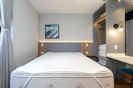 Apartamento com 1 Quarto para alugar, 20m² no Centro, Curitiba