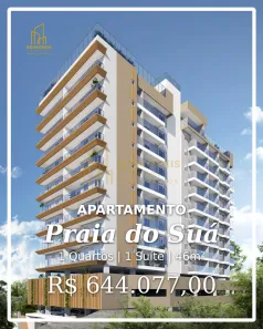 Apartamento com 1 Quarto à venda, 46m² no Praia do Suá, Vitória
