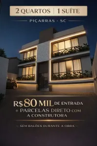 Apartamento com 2 Quartos à venda, 73m² no Itacolomi, Balneário Piçarras