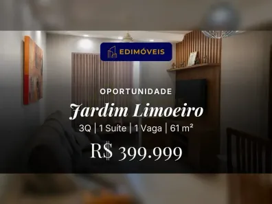 Apartamento com 3 Quartos à venda, 61m² no Jardim Limoeiro, Serra