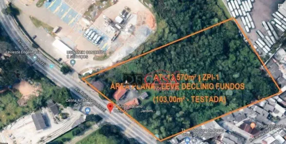 Lote/Terreno à venda, 13570m² no Colônia (Zona Leste), São Paulo