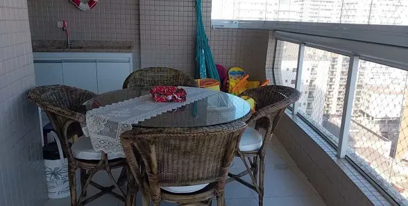 Apartamento com 3 Quartos à venda, 126m² no Aviação, Praia Grande