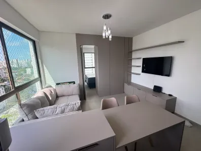 Apartamento com 1 Quarto para alugar, 28m² no Torre, Recife