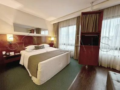Flat com 1 Quarto à venda, 30m² no Cidade Monções, São Paulo