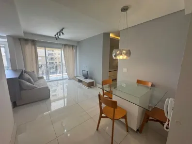 Apartamento com 1 Quarto para alugar, 50m² no Sítio Tamboré Alphaville, Barueri