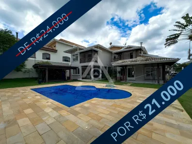 Casa de Condomínio com 4 Quartos para alugar, 440m² no Loteamento Alphaville Campinas, Campinas