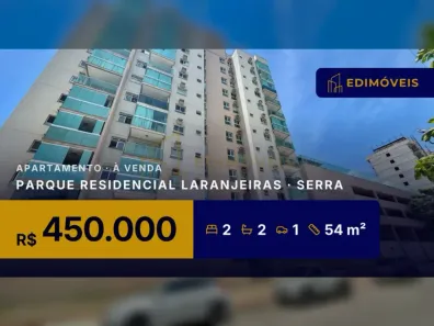 Apartamento com 2 Quartos à venda, 54m² no Parque Residencial Laranjeiras, Serra